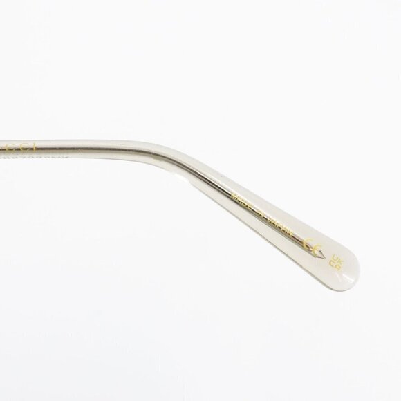 Gucci GG1285 Square Sunglasses Gold Gray OS - Picture 9 of 16